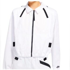 Nike Tech Pack Dri-FIT Jacket in White and Black